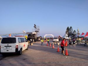 アイアンマン台湾2018参加レポート②当日準備&SWIM編：短縮SWIMと行列待ちのスタートライン。